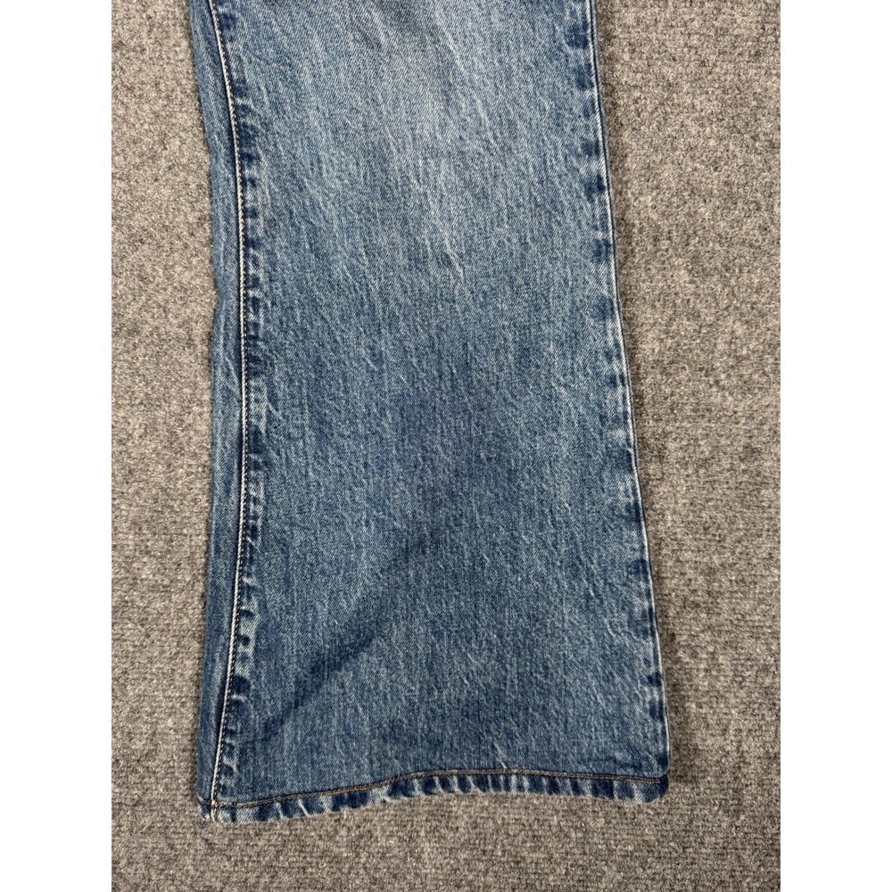 Reformation Jeans‎ Womens 29 Blue High Rise Wide Leg Denim Cotton Stretch EUC - Picture 3 of 15